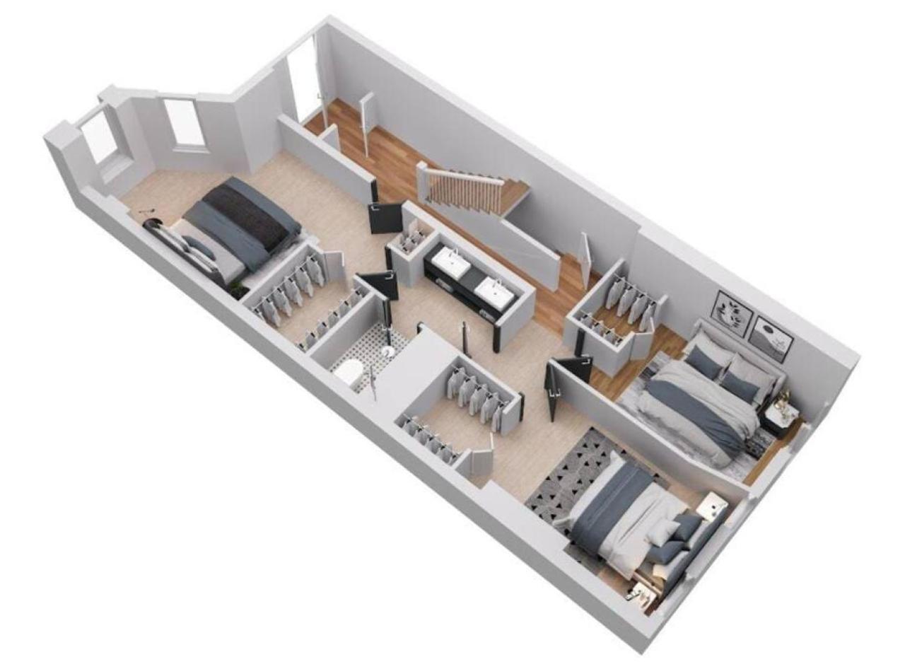 Renovated 3br With Private Backyard In Bed-stuy Appartement